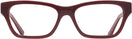 Rectangle Bordeaux Tory Burch 2097 Single Vision Full Frame View #2