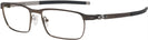 Rectangle Powder Pewter Oakley OX3184 Tincup Single Vision Full Frame w/ FREE NON-GLARE View #1
