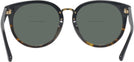 Round Black/Tortoise Tory Burch 7153U Bifocal Reading Sunglasses View #4