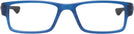 Rectangle MATTE TRANSLUCENT BLUE Oakley OX8046L Airdrop Single Vision Full Frame View #2