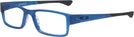 Rectangle MATTE TRANSLUCENT BLUE Oakley OX8046L Airdrop Single Vision Full Frame View #1