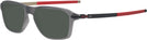 Square Satin Grey Smoke Oakley OX8166 Wheel House Progressive No Line Reading Sunglasses View #1