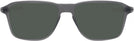 Rectangle Satin Grey Smoke Oakley OX8166L Wheel House Progressive Reading Sunglasses View #2