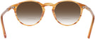 Round Sunset Tortoise Kala 905 w/ Gradient Bifocal Reading Sunglasses View #4