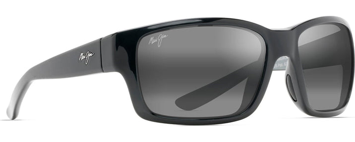 Rectangle Black Gloss With Grey Interior/Neutral Grey Maui Jim Mangroves 604 View #1