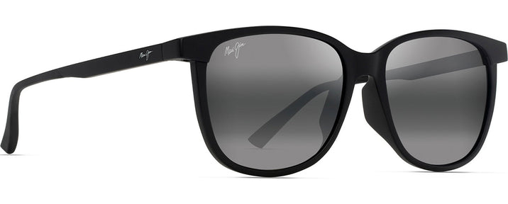 Round Matte Black/Neutral Gray Lens Maui Jim Ilikea 650 View #1