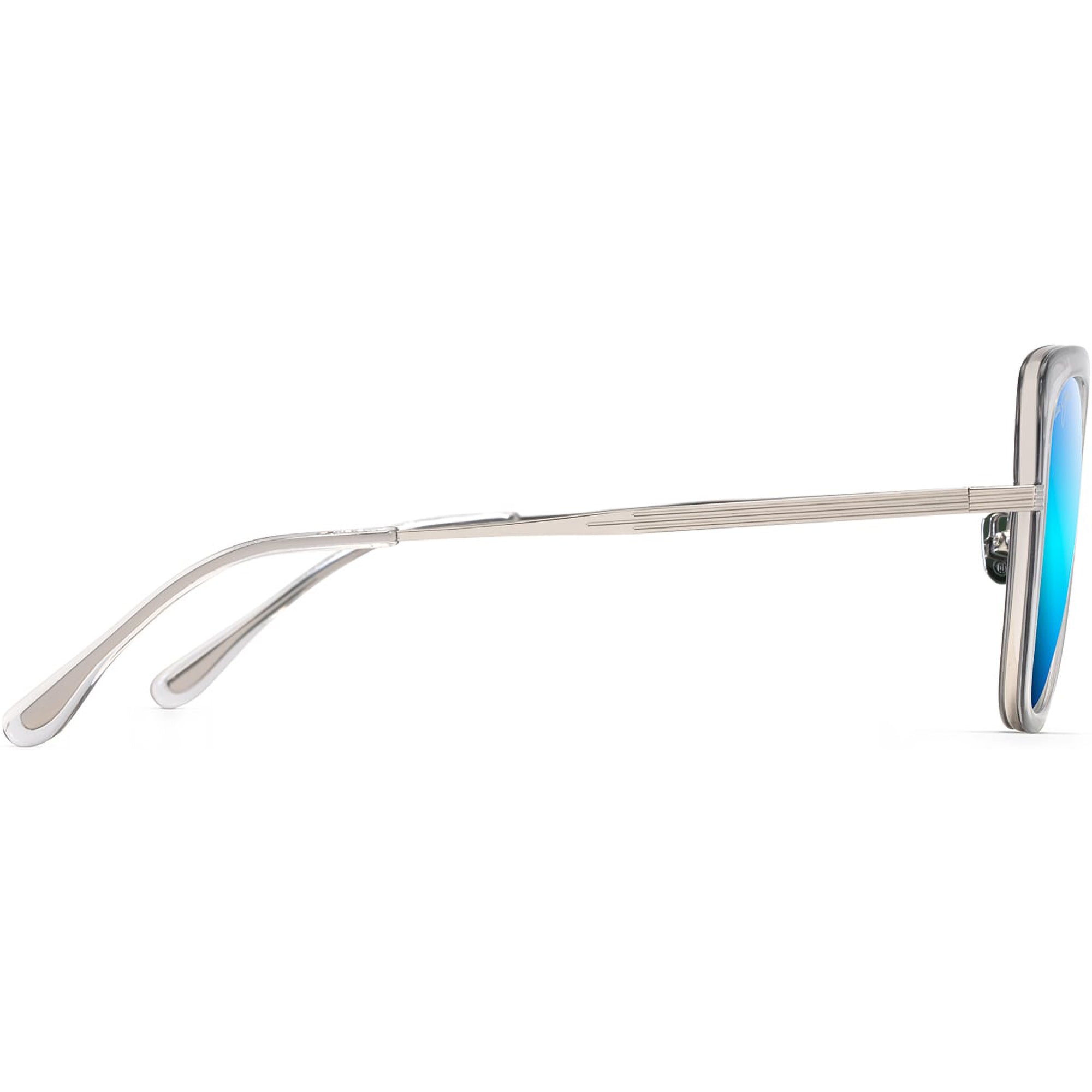 Maui Jim, Violet Lake Women\'s Sunglasses - Silver Frame with Bronze Lenses Maui Jim VIOLET LAKE MJ843 Sunglasses main image 4