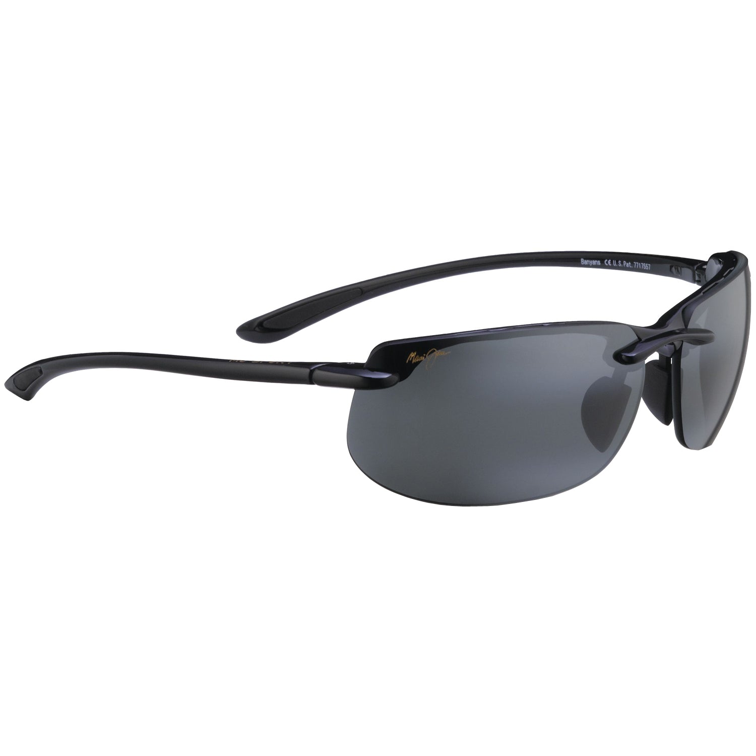 Blk/High Trans. Lens Maui Jim Banyans 412
