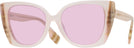 Cat Eye Pink/Check Pink Burberry 4393 Sunglasses View #1