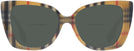 Cat Eye Vintage Check Burberry 4393 Bifocal Reading Sunglasses View #2