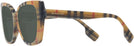 Cat Eye Vintage Check Burberry 4393 Bifocal Reading Sunglasses View #3