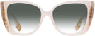 Cat Eye Pink/Check Pink Burberry 4393 w/ Gradient Progressive No-Line Reading Sunglasses View #2