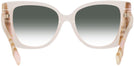 Cat Eye Pink/Check Pink Burberry 4393 w/ Gradient Progressive No-Line Reading Sunglasses View #4