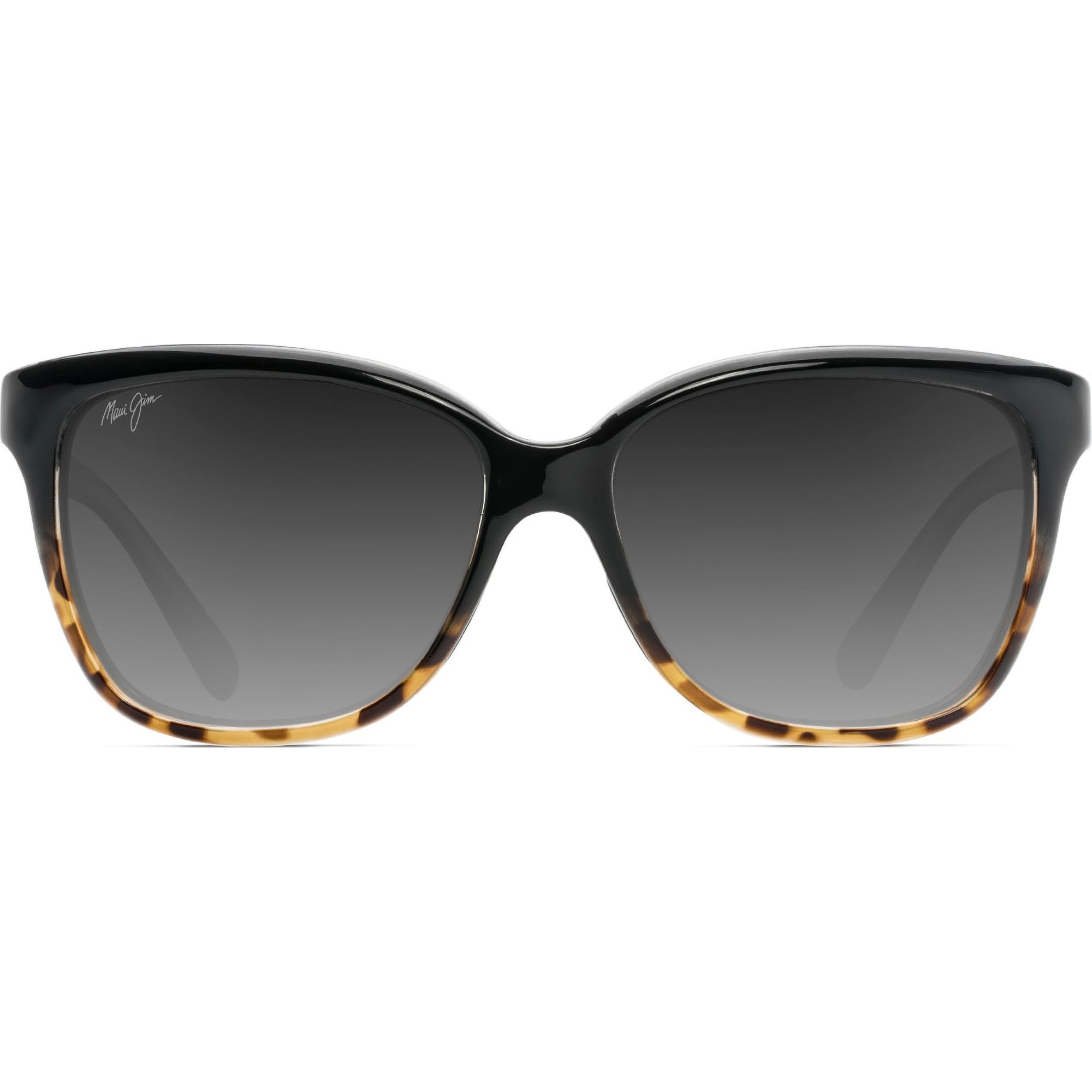 Maui Jim Starfish MJ744-02T Women\'s Black/Tortoise Sunglasses Cat Eye Full Rim Maui Jim 744Starfish S (56 - 16) with Grey lenses and  main image 3