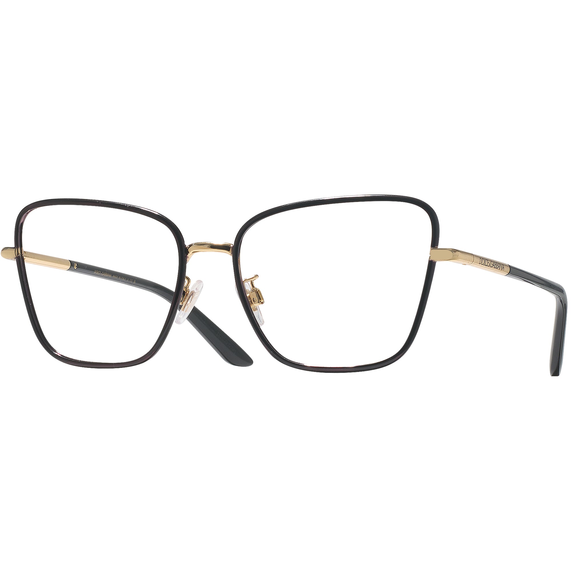 Gold/leo Dolce & Gabbana 1359 Single Vision Full Frame
