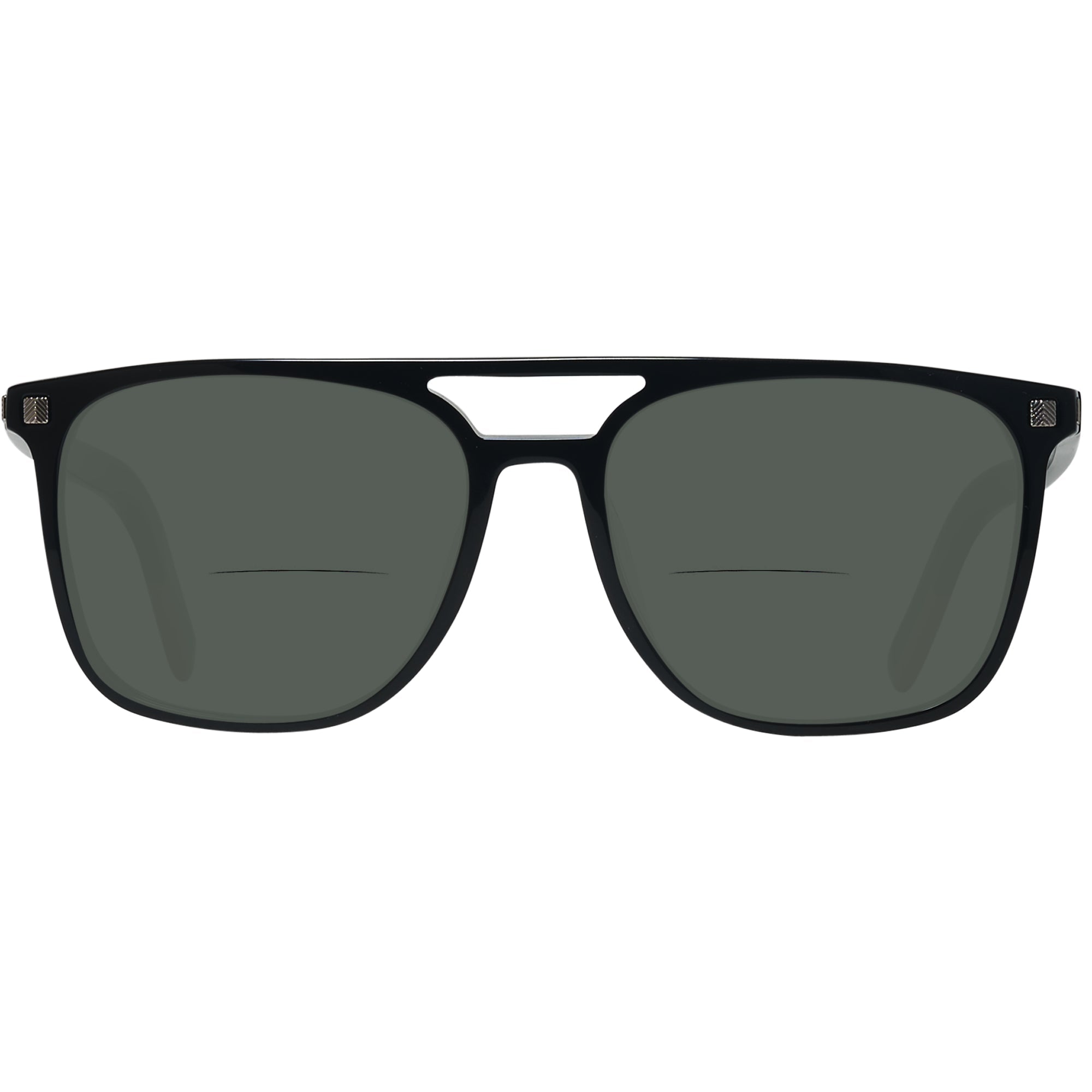 Black Zegna EZ0124-F Bifocal Reading Sunglasses