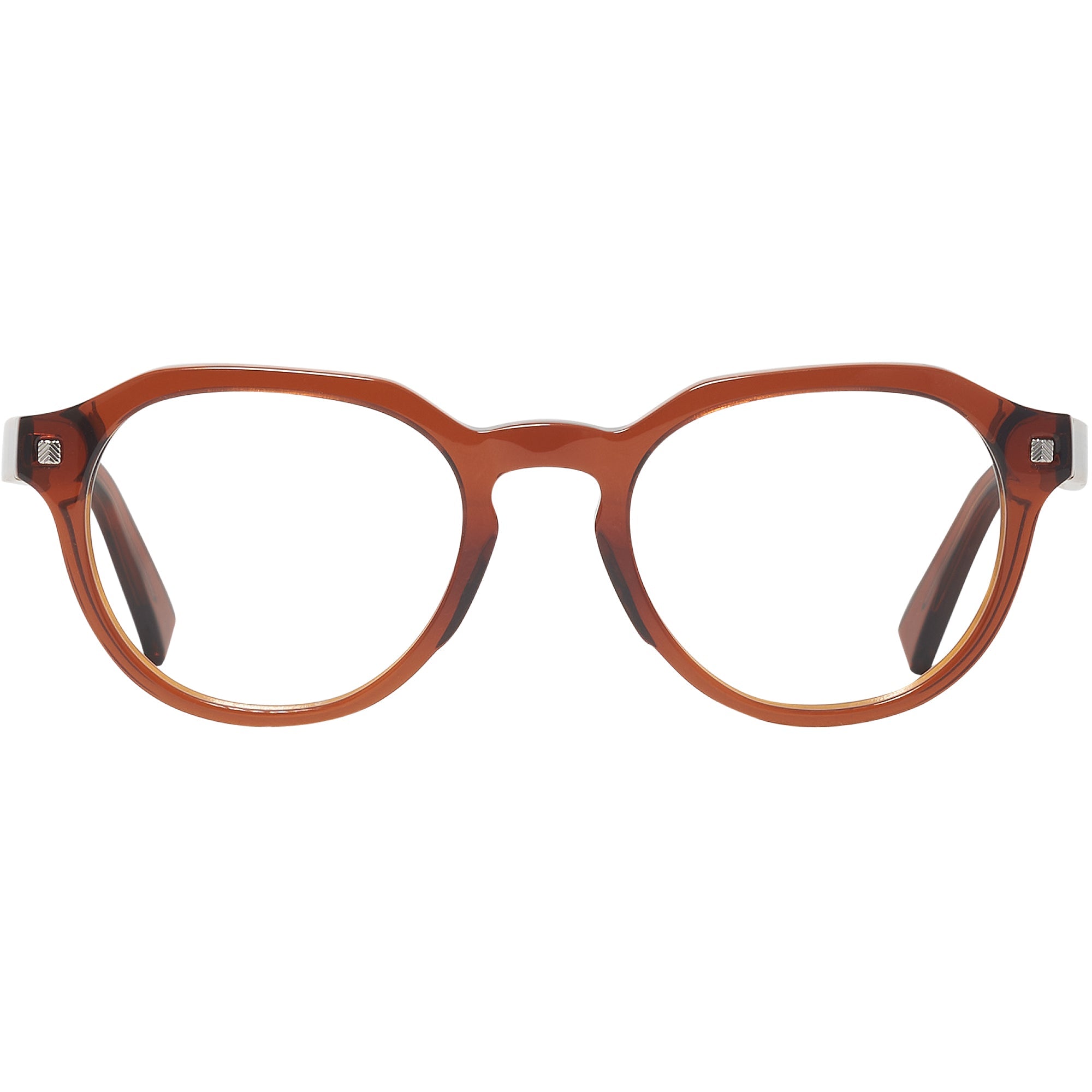 Brown Zegna EZ5128 Single Vision Full Frame