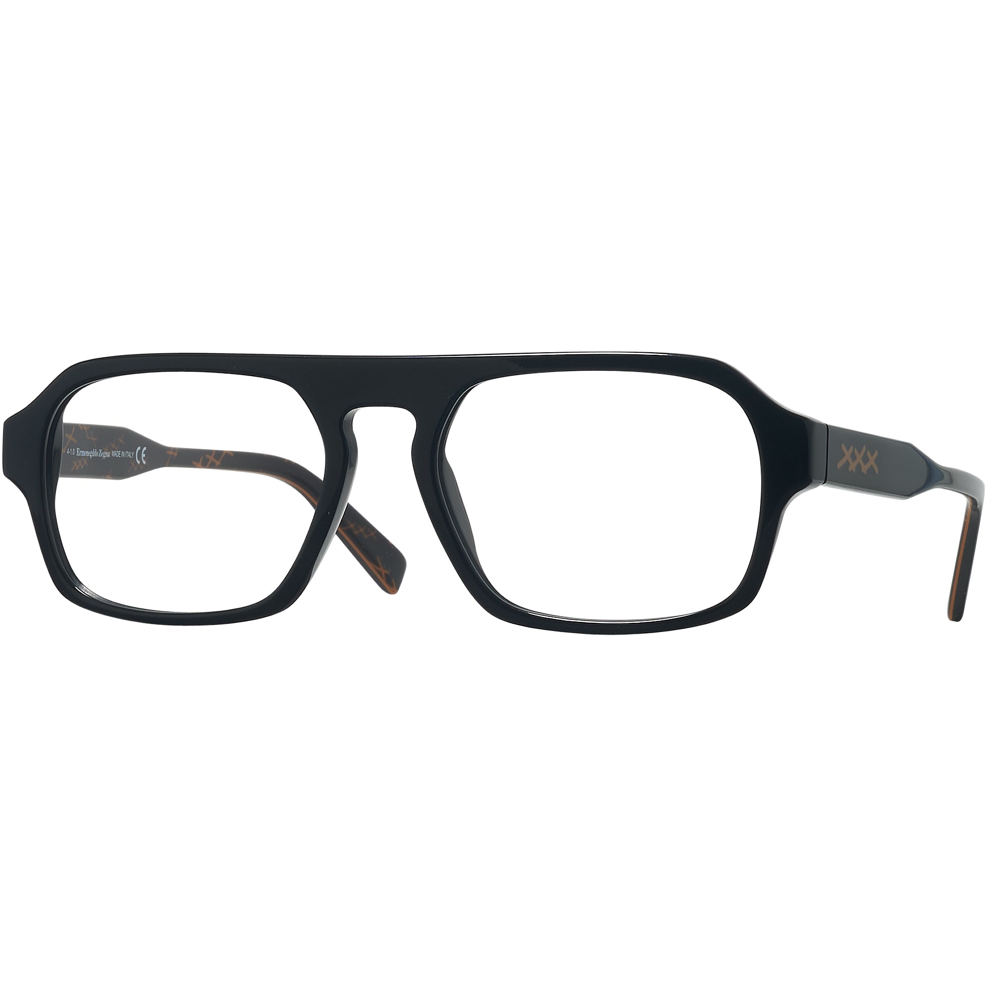 エクエル Ermenegildo Zegna EZ5151 black frame