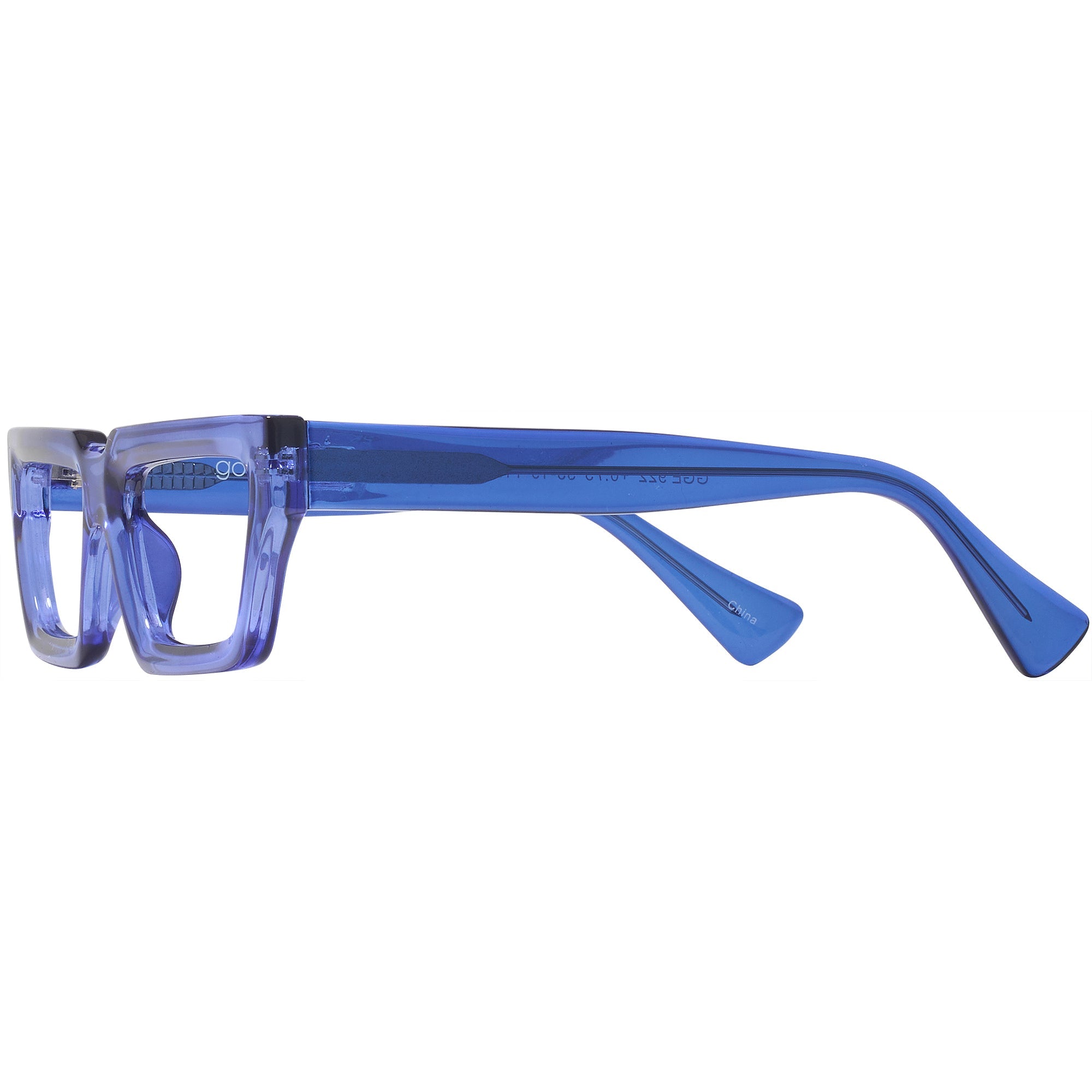 アイケア goo Transparent Blue Goo Goo Eyes 922 Single Vision Full Frame