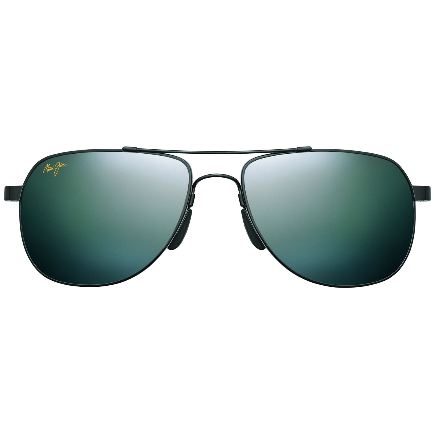 その他 GLAY Silver w/ Blue/Grey Lens Maui Jim Guardrails 327