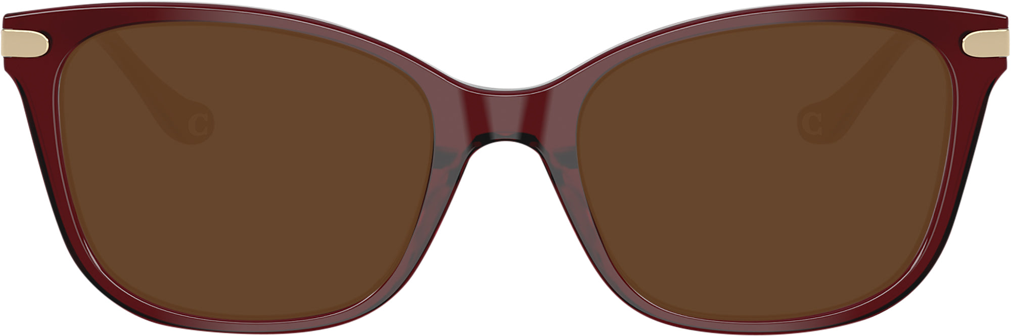 Milky Eggplant Coach 6261BU Progressive Reading Sunglasses