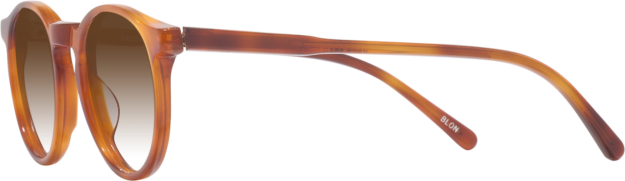 Tory Burch Brown Tortoiseshell Round Sunglasses with Orange Case (used) Tory Burch TY7210U – Spectacle Clinic main image 2