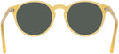 Round Yellow Kala 906 Progressive No-Line Reading Sunglasses View #4