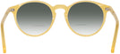 Round Yellow Kala 906 w/ Gradient Bifocal Reading Sunglasses View #4
