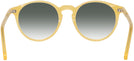 Round Yellow Kala 906 w/ Gradient Progressive No-Line Reading Sunglasses View #4