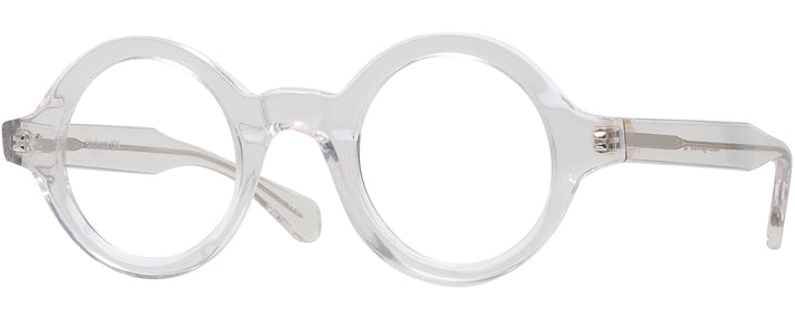 Round Clear Kala Washer Single Vision Full Frame View #1