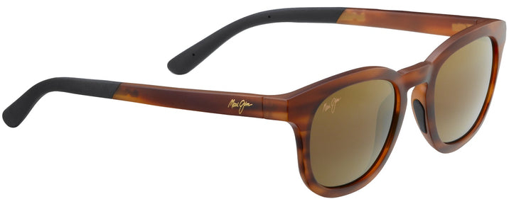Round Matte Tortoise/Bronze Lens Maui Jim Koko Head 737 View #1