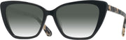 Cat Eye Black Kate Spade Lucca w/ Gradient Progressive Reading Sunglasses View #1