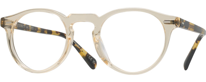 Round Buff Oliver Peoples 5186 Computer Style Progressive View #1