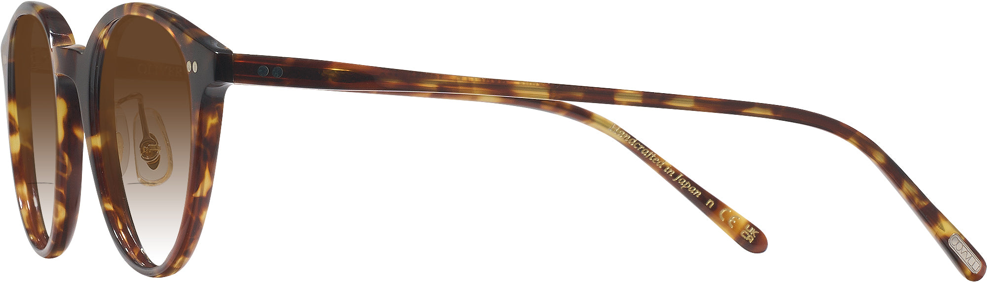 メガネ・老眼鏡 WILLSON OVAL SunShade Light Brown Oliver Peoples 5577 w/ Gradient Bifocal Reading Sunglasses