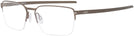 Rectangle Pewter Oakley OX5080 Computer Style Progressive View #1