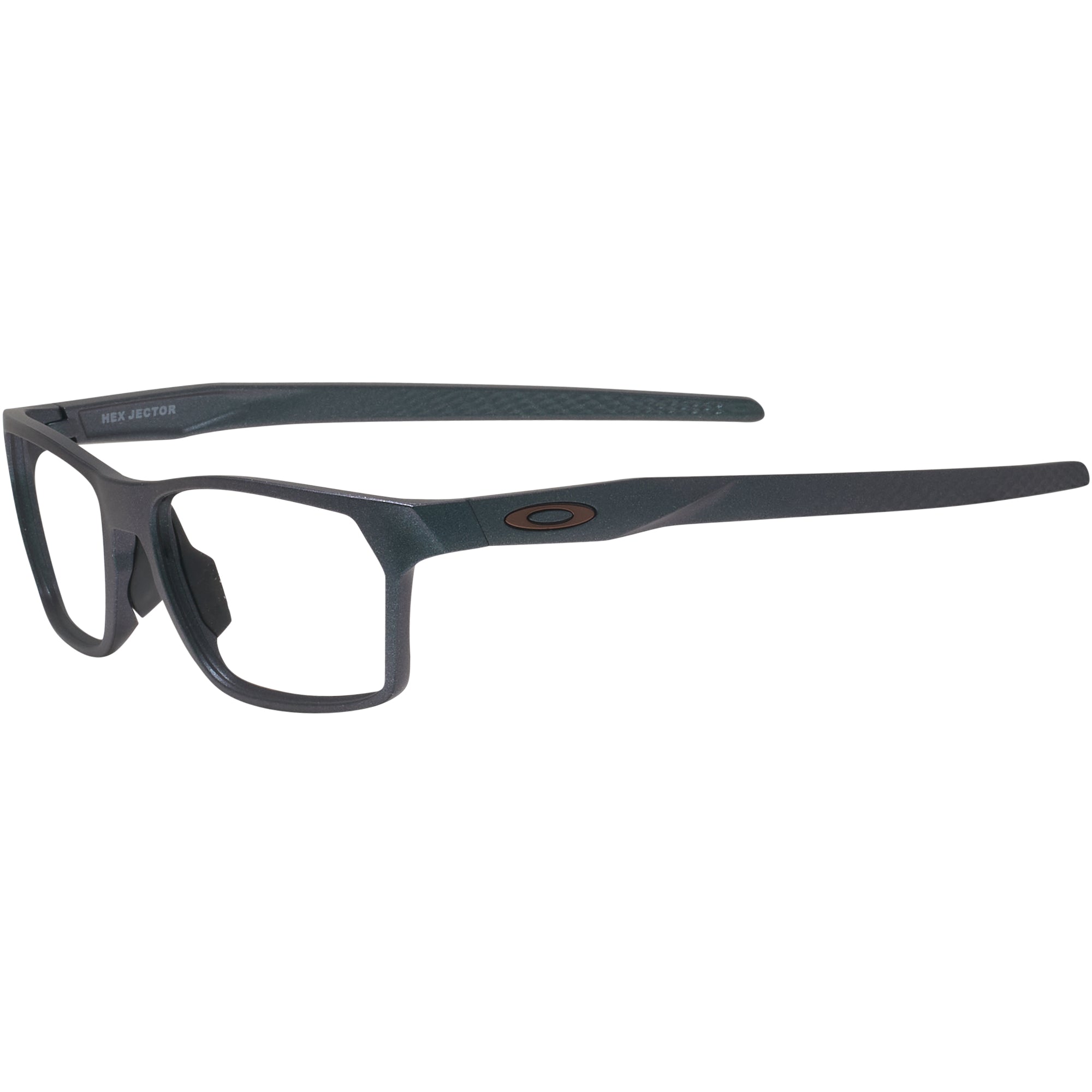 Dark Matte Silver/blue Colorshift Oakley OX8032 Single Vision Full