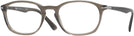 Oval TAUPE GREY TRANSPARENT Persol 3303V Computer Style Progressive View #1