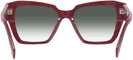 Square Etruscan Marble Prada 09ZV w/ Gradient Progressive No-Line Reading Sunglasses View #4