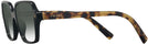 Square Black Prada A02V w/ Gradient Progressive No-Line Reading Sunglasses View #3