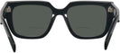 Square,Oversized Black Prada A03V L Bifocal Reading Sunglasses View #4