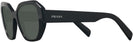 Unique Black Prada A07V Progressive No-Line Reading Sunglasses View #3