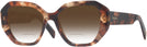 Unique HAVANA CARAMEL Prada A07V w/ Gradient Bifocal Reading Sunglasses View #1