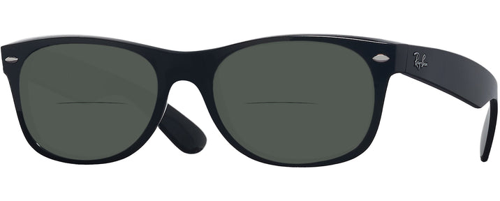 Wayfarer Black Ray-Ban 2132 Classic Bifocal Reading Sunglasses View #1