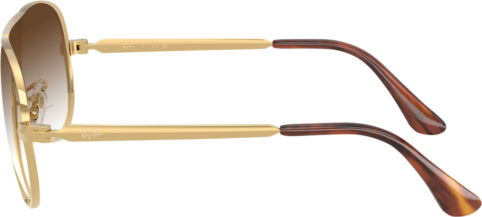 Ray-Ban BI-GRADIENTサングラス ゴールドフレーム Ray-Ban 3925 w/ Gradient Bifocal Reading Sunglasses