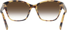 Square Havana Ralph Lauren 6236U w/ Gradient Progressive No-Line Reading Sunglasses View #4