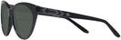 Cat Eye Shiny Black Ralph Lauren 8195B Bifocal Reading Sunglasses View #3