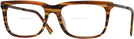 Square Brown Structure Rodenstock 435 Bifocal View #1