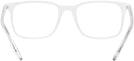 Rectangle TRANSPARENT Ray-Ban 5421 Single Vision Full Frame View #4