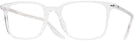 Rectangle TRANSPARENT Ray-Ban 5421 Single Vision Full Frame View #1