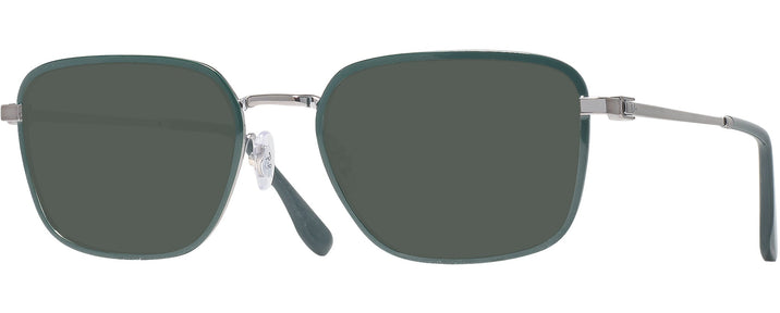 Rectangle Green On Gunmetal Ray-Ban 6511 Progressive Reading Sunglasses View #1